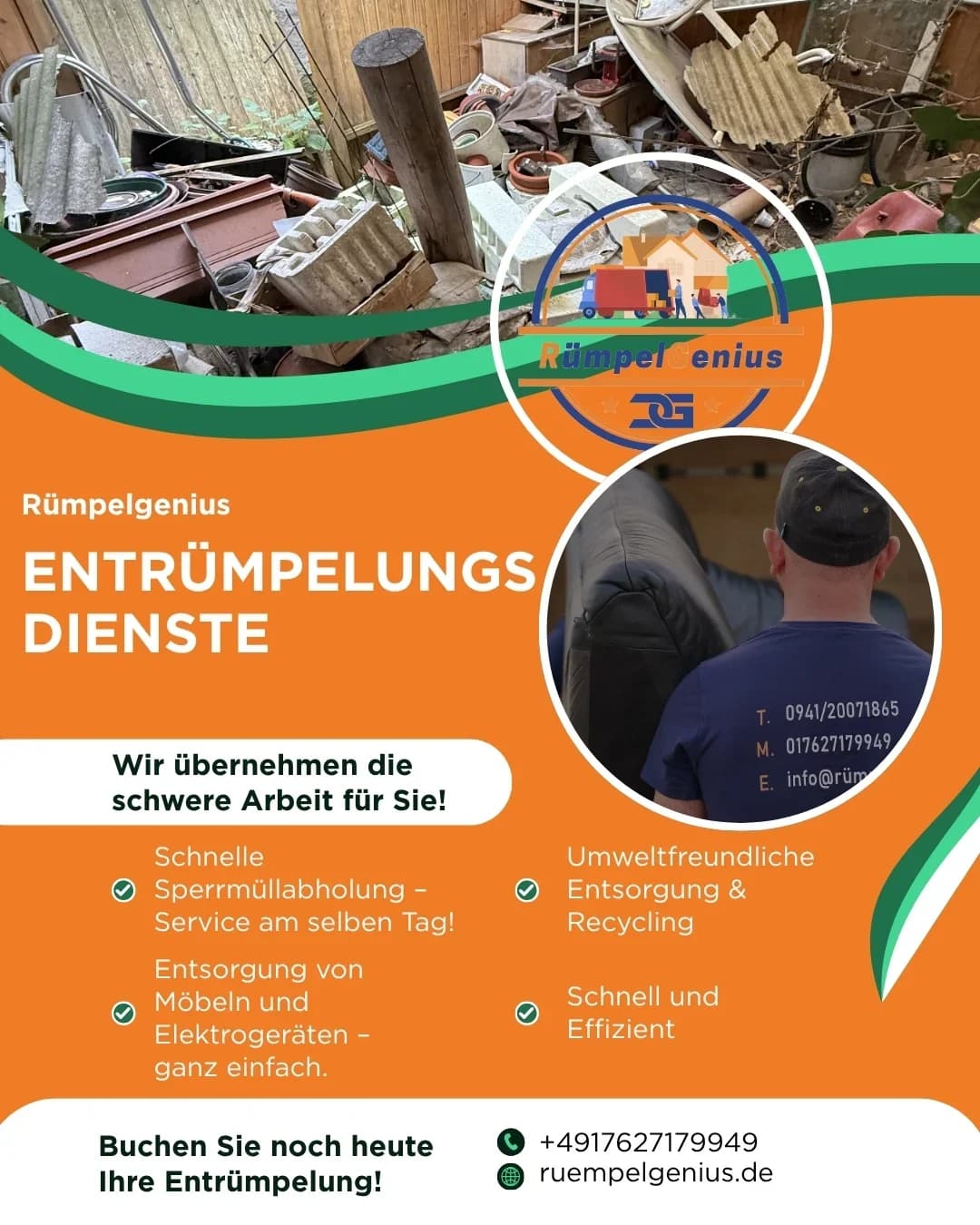 RümpelGenius - Die Rolle von Entrümpelungsdiensten bei der Unterstützung von Senioren in der Haushaltsauflösung